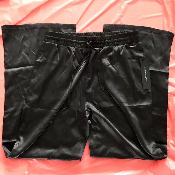 BCBGMaxAzria Black Lounge Pants - Picture 1 of 4